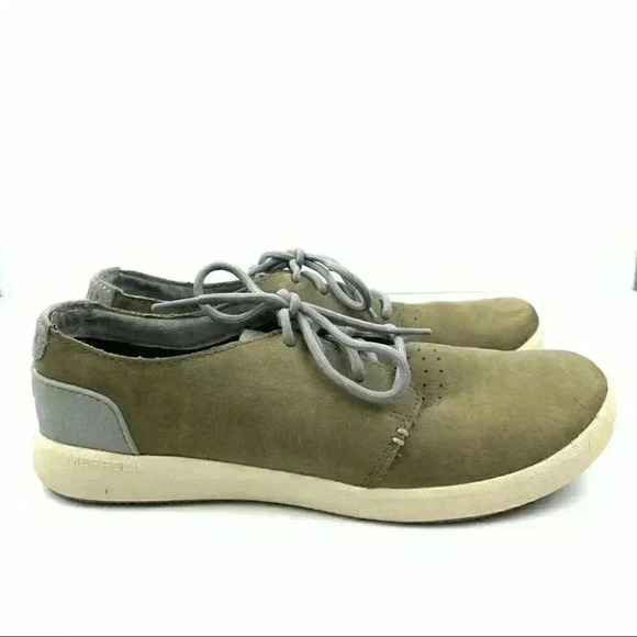 Merrell sneakers size 7.5 38 toad green storm gray - Picture 1 of 12